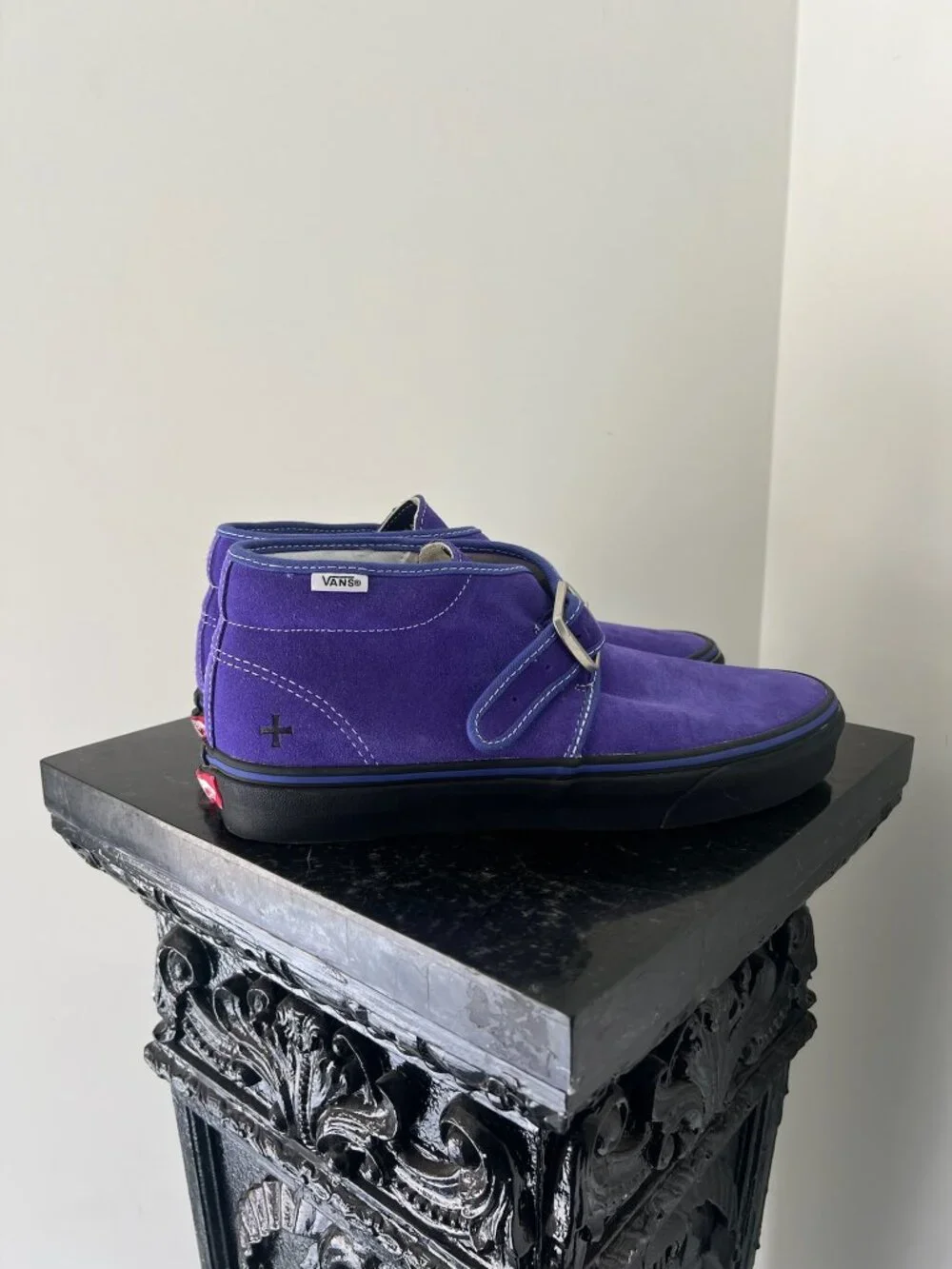 Vans x Noah collab chukka monk strap in purple suede NWT